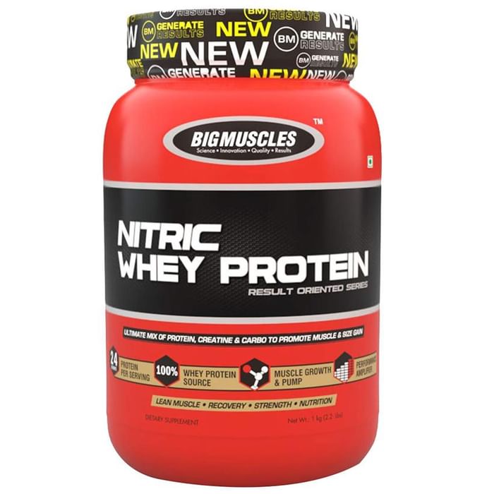 Big Muscles Nitric Whey Cookies & Cream - Classic Derma