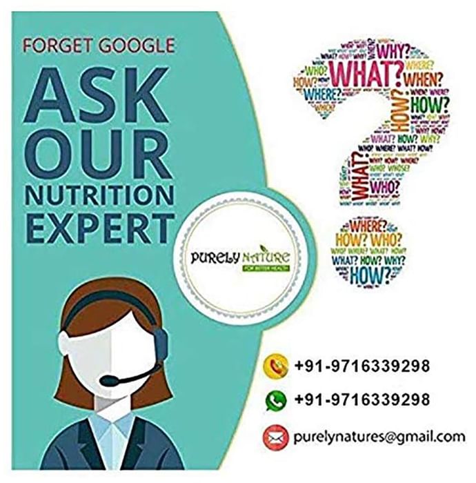 Purely Nature Hair Gain 800mg Capsule