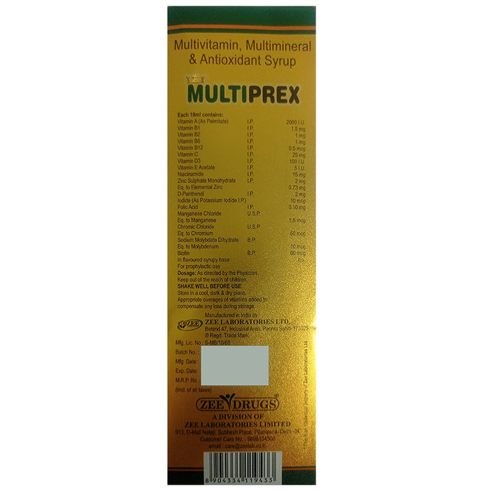 Multiprex Syrup