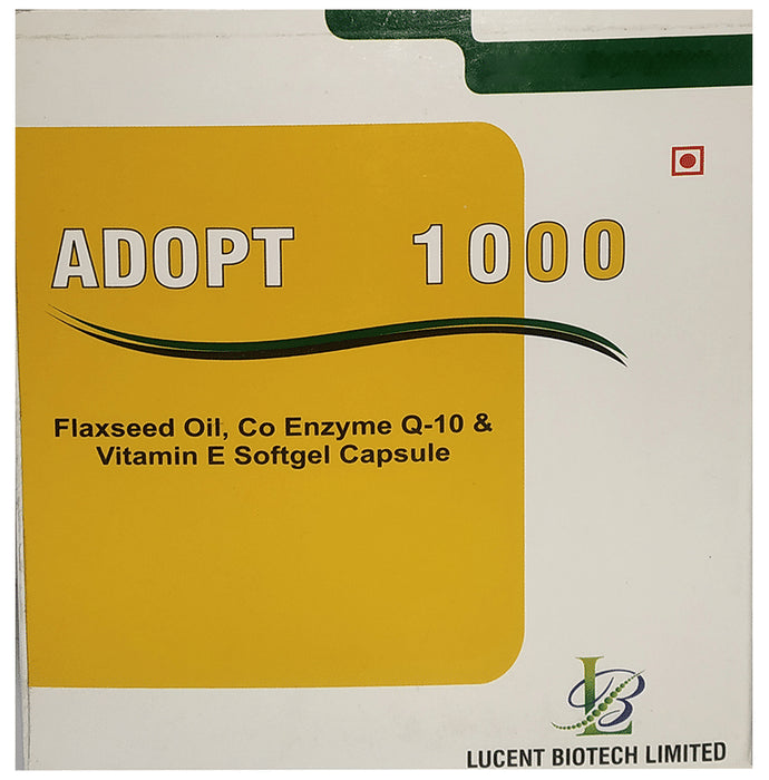 Adopt 1000 Softgel Capsule - Classic Derma