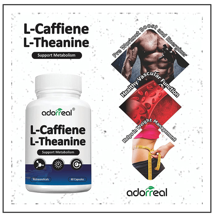 Adorreal L-Caffiene L-Theanine Capsule