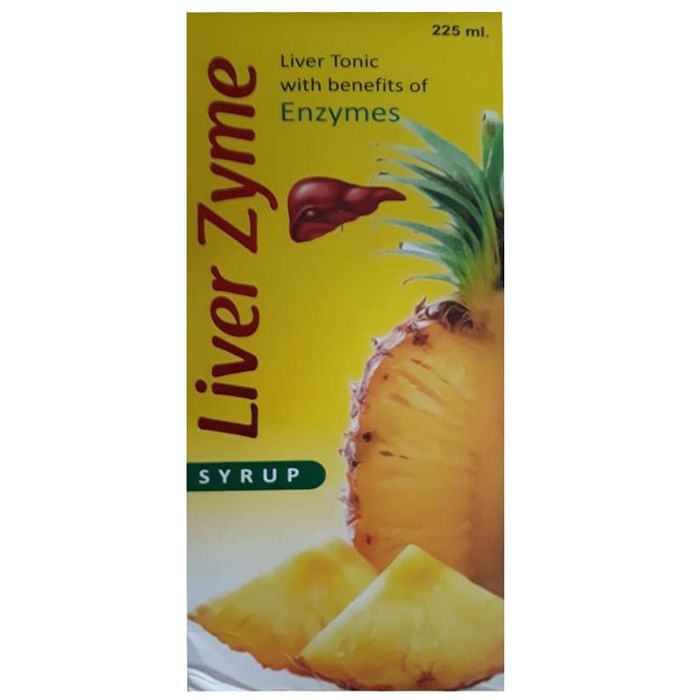 Liver Zyme Syrup Pineapple - Classic Derma