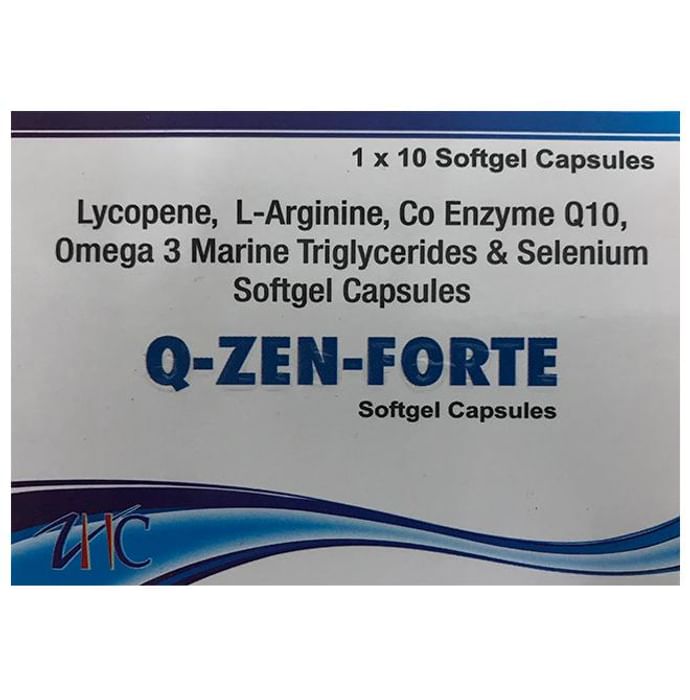 Q-Zen-Forte Soft Gelatin Capsule - Classic Derma