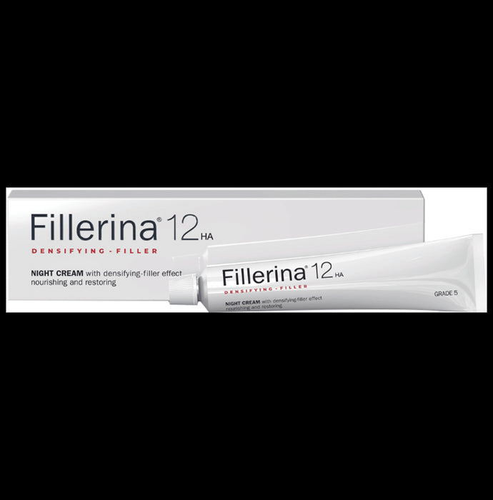 Fillerina 12HA Densifying Filler Night Cream Grade 5 Cream