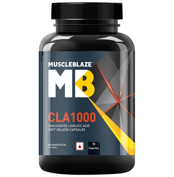 MuscleBlaze CLA 1000 (Conjugated Linoleic Acid) | For Fat Metabolism | Capsule - Classic Derma