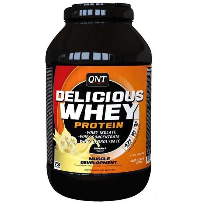 QNT Delicious Whey Protein Banana - Classic Derma