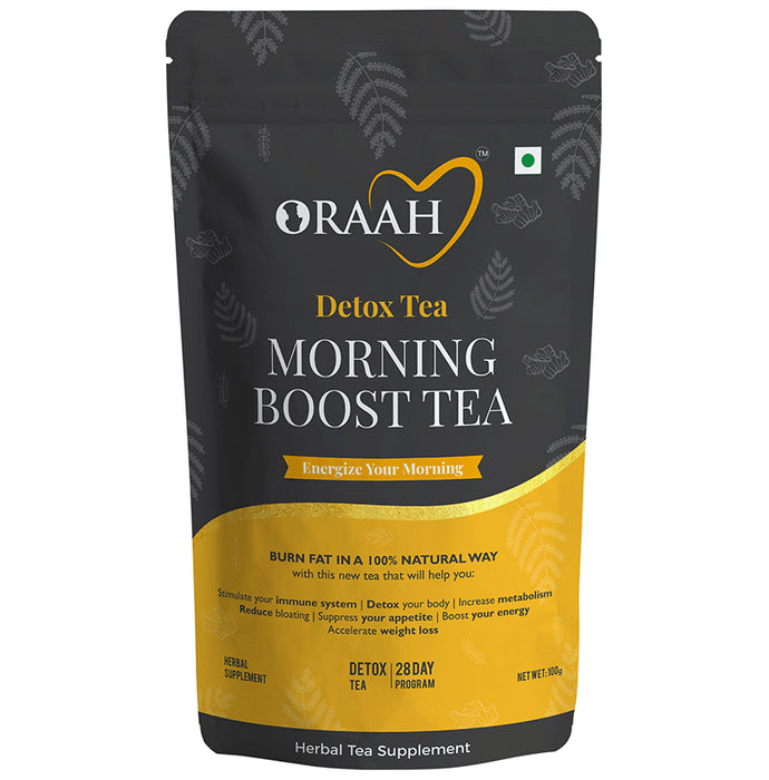 Oraah Detox Tea Morning Boost Tea - Classic Derma
