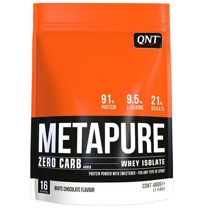 QNT Metapure Whey Isolate Zero Carb Powder White Chocolate - Classic Derma