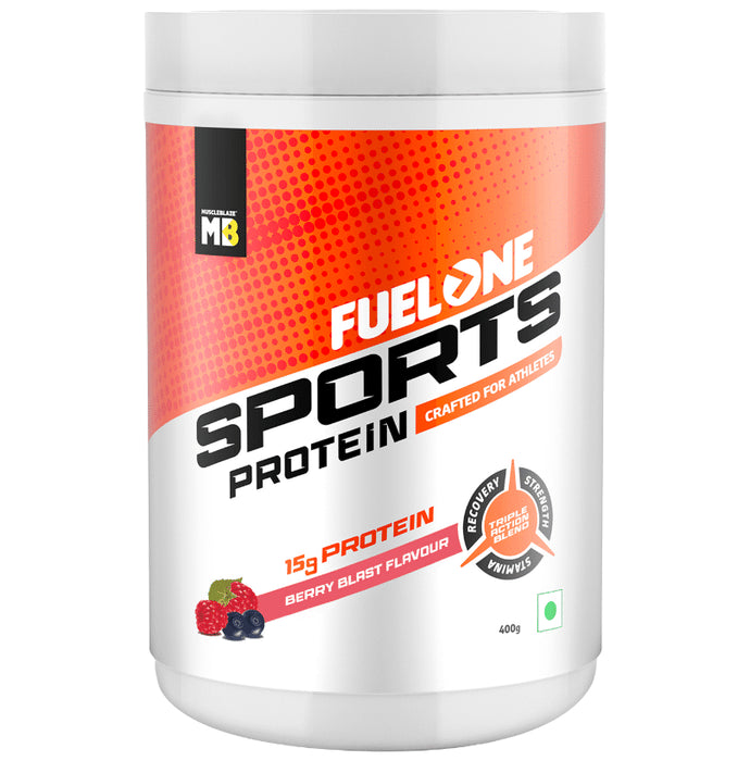 MuscleBlaze MB Fule One Sports Protein Powder Berry Blast - Classic Derma