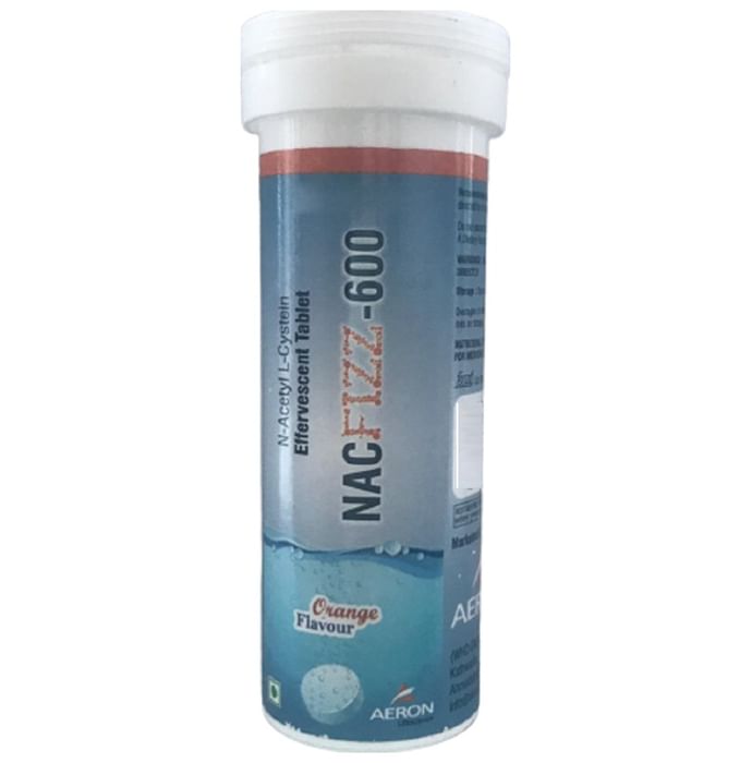 Aeron Nacfizz 600 N-Acetyl L-Cystein Effervescent Tablet Orange - Classic Derma