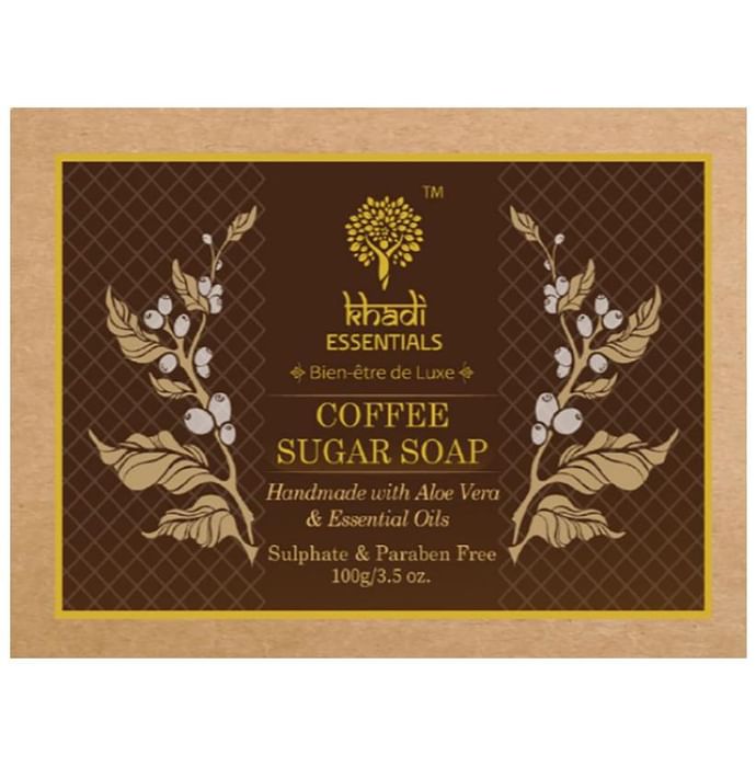 Khadi Essentials Coffee Sugar Soap - Classic Derma