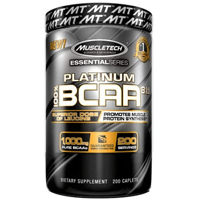 Muscletech Essential Series BCAA 8:1:1 Caplet - Classic Derma