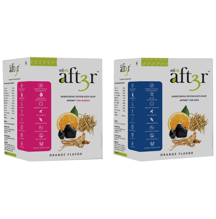 After 3 Combo Pack for Men & Women Orange - Classic Derma