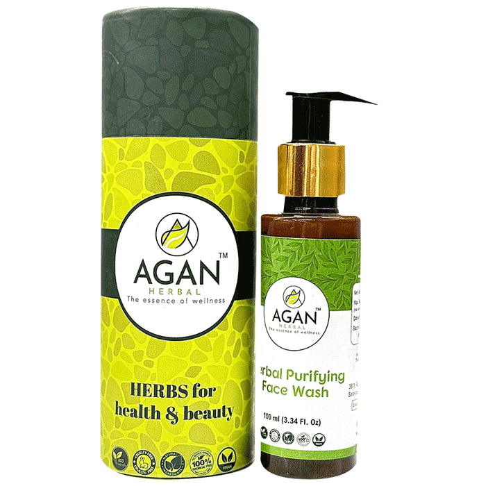 Agan Herbal Purifying Face Wash - Classic Derma