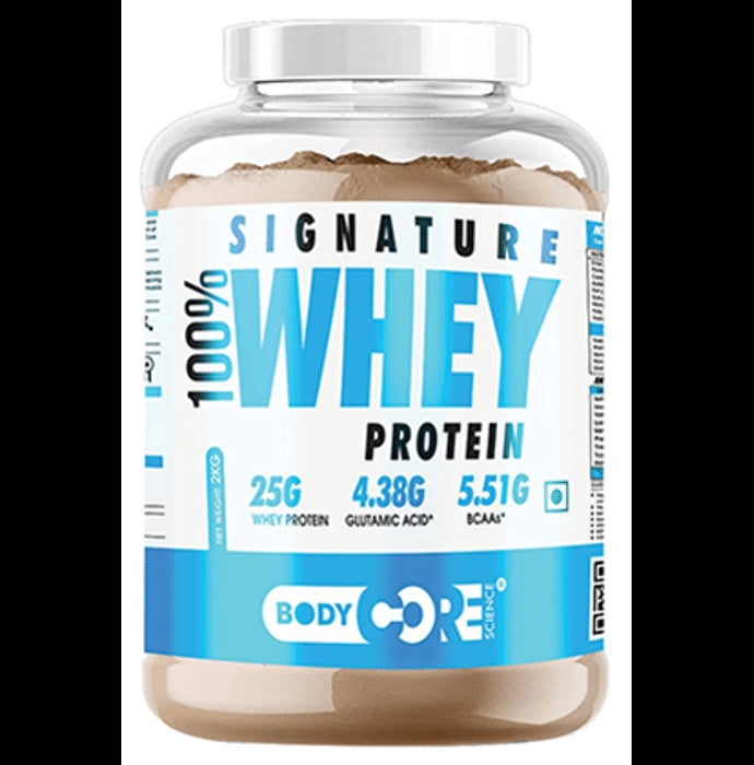 Body Core Science Signature 100% Whey Protein Powder Chocolate - Classic Derma