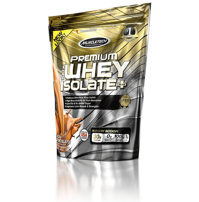 Muscletech Premium 100% Whey Isolate Plus Rich Chocolate - Classic Derma