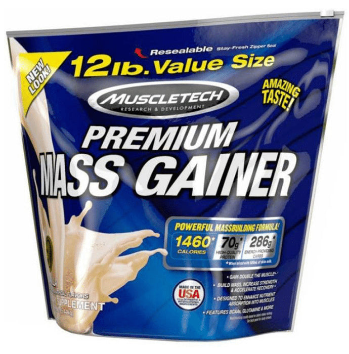 Muscletech Premium Mass Gainer Vanilla - Classic Derma