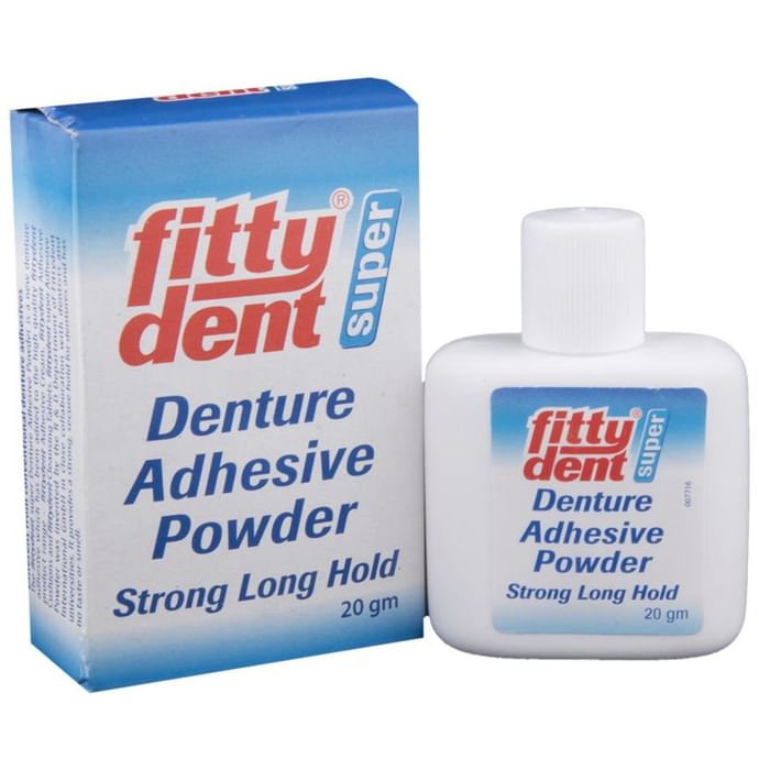 Fittydent Super Denture Adhesive Powder - Classic Derma