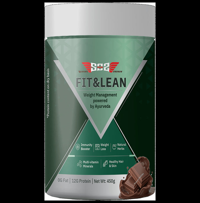 SOS Nutrition Fit & Lean High Protein Slim Meal Shake Powder Chocolate - Classic Derma