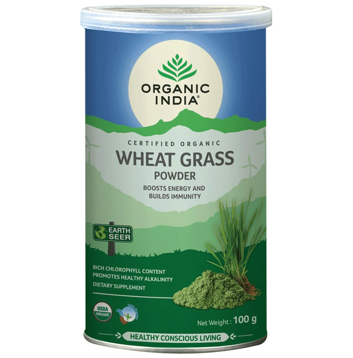 Organic India Wheat Grass Powder | Supports Energy & Immunity - Classic Derma