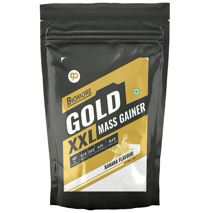 Biomore Gold Mass Gainer XXL Banana - Classic Derma