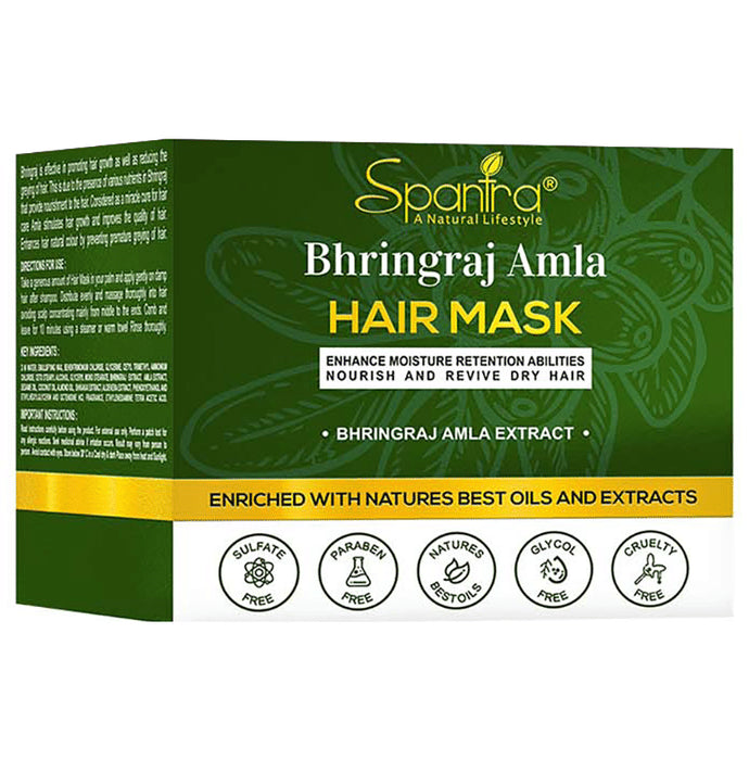 Spantra Bhringraj & Amla Hair Mask - Classic Derma