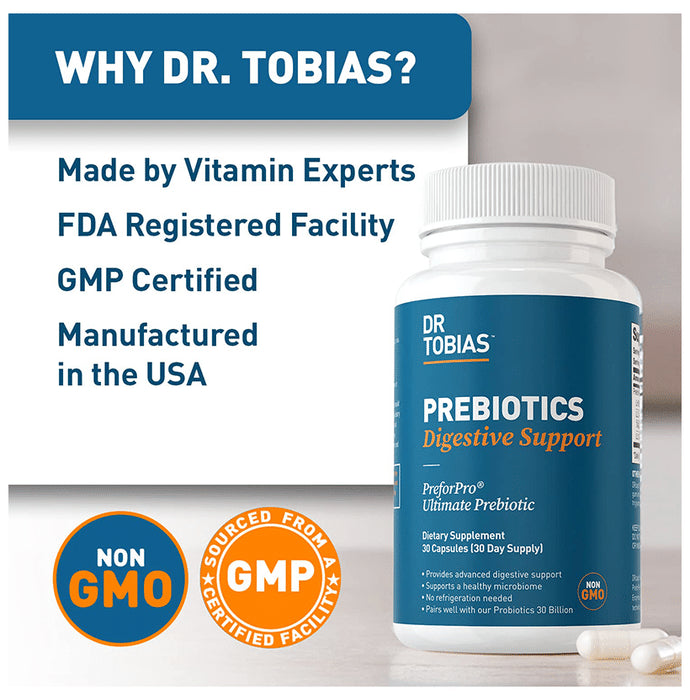 Dr. Tobias Prebiotics Digestive Support Capsule