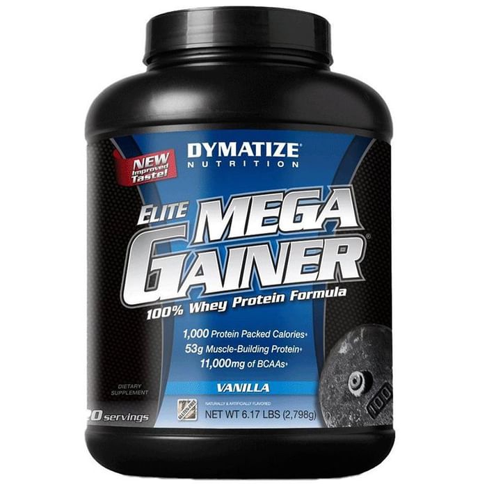 Dymatize Nutrition Elite Mega Gainer Powder Vanilla - Classic Derma