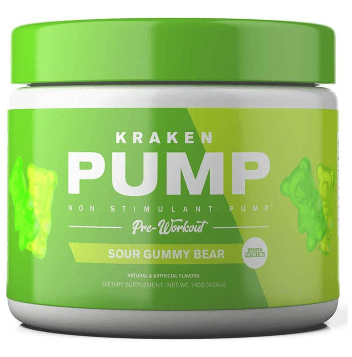 Sparta Nutrition Kraken Pump Pre-Workout Sour Gummy Bear - Classic Derma