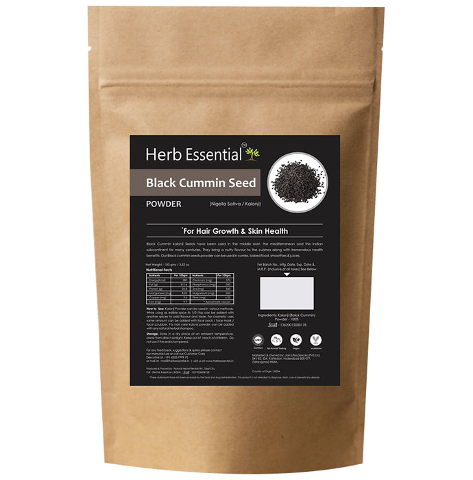 Herb Essential Black Cummin Seed Powder - Classic Derma