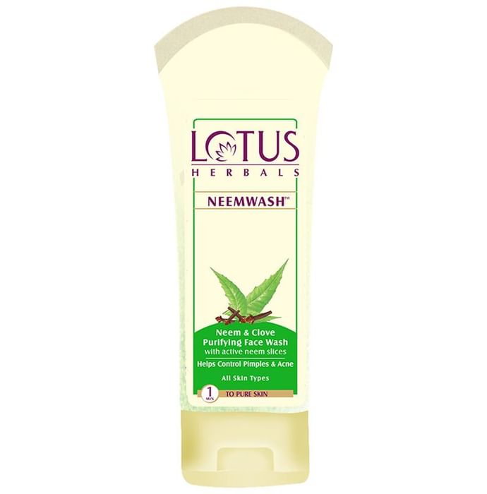 Lotus Herbals Neemwash Neem & Clove Face Wash - Classic Derma