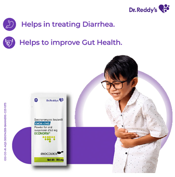 Econorm 250mg Probiotic Sachet for Children | For Diarrhoea Relief & Immunity Boost