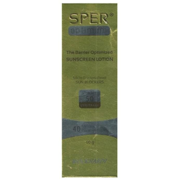 Sper Optimum Sunscreen Lotion - Classic Derma