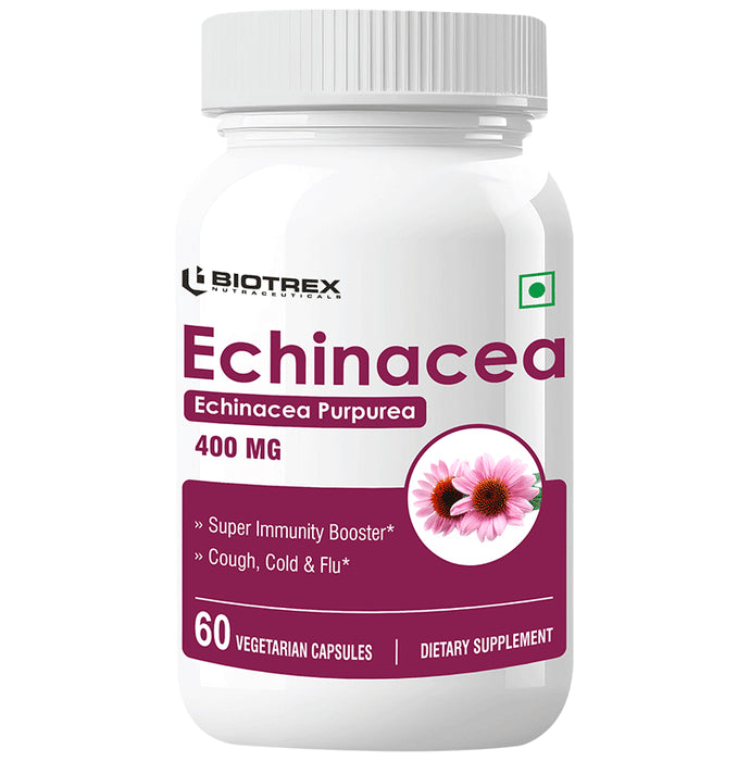 Biotrex Echinacea 400 mg Veg Capsule - Classic Derma