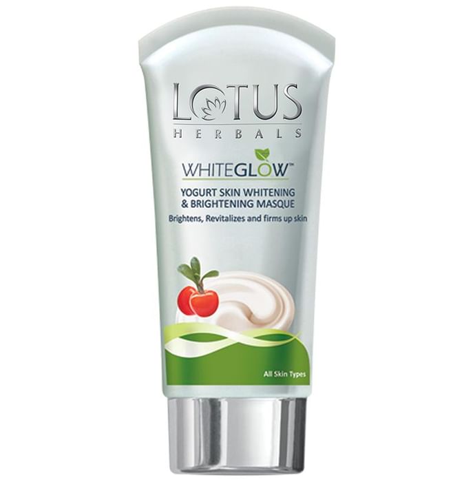 Lotus Herbals White Glow Yogurt Skin Whitening and Brightening Masque - Classic Derma