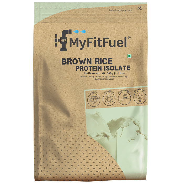 MyFitFuel Brown Rice Protein Isolate Powder - Classic Derma