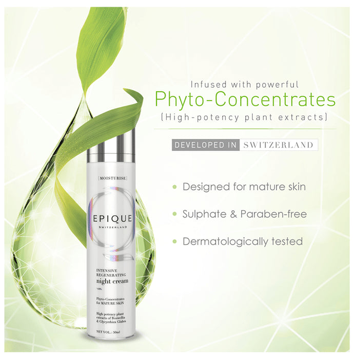 Epique Intensive Regenerating Night Cream