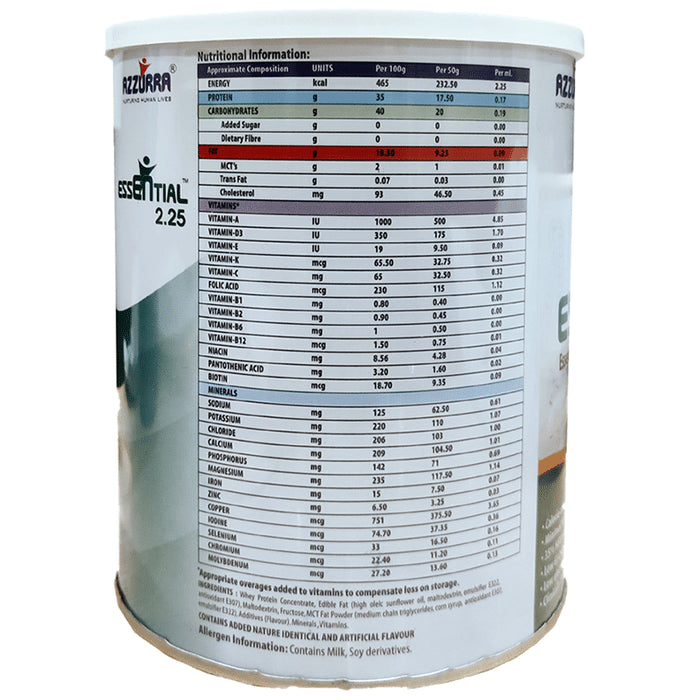 Essential 2.25 Powder Vanilla