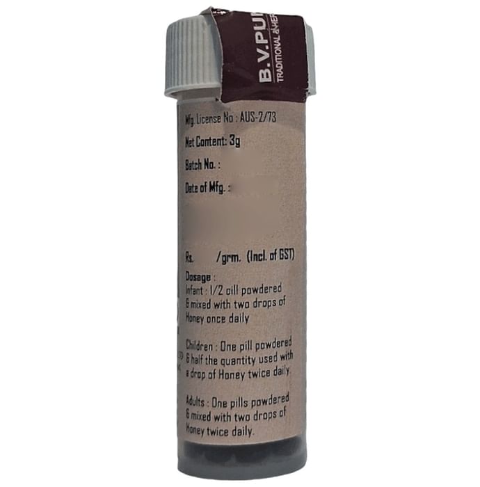 B. V. Pundit's Sreekara Kasturi Pills