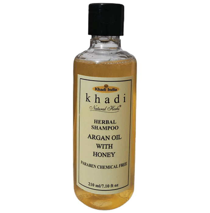 Khadi Natural Herbs Herbal Shampoo Argan Oil with Honey - Classic Derma