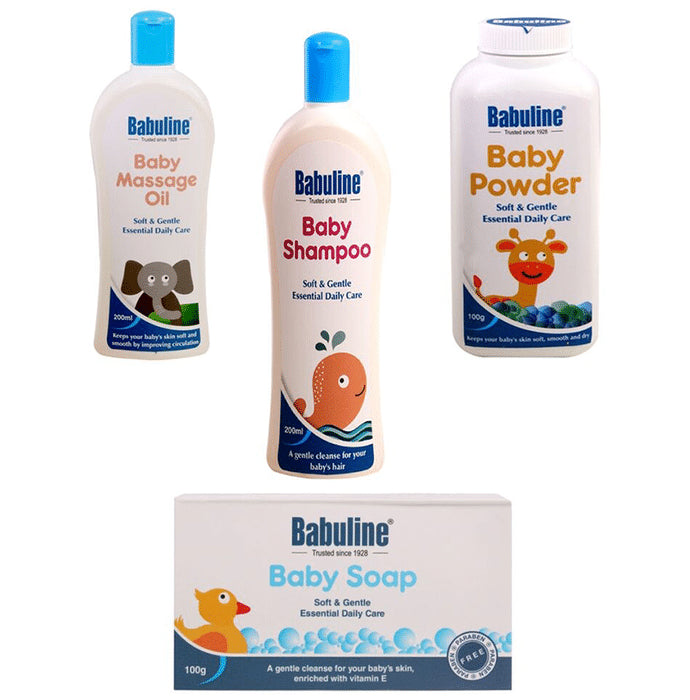 Babuline Baby Care Super Saver Combo Pack - Classic Derma