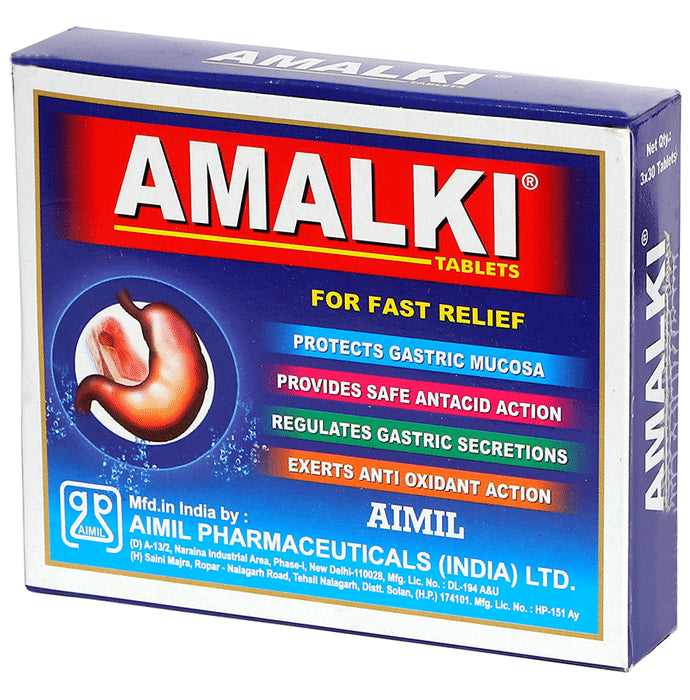 Aimil Pharmaceuticals Amalki Tablet - Classic Derma