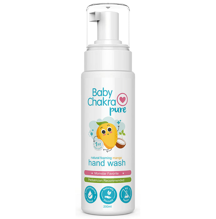 Baby Chakra Pure Natural Foaming Hand Wash Mango - Classic Derma