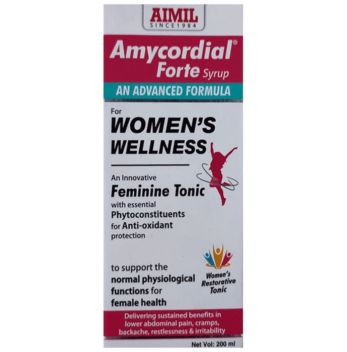 Aimil Pharmaceuticals Amycordial Forte Syrup - Classic Derma