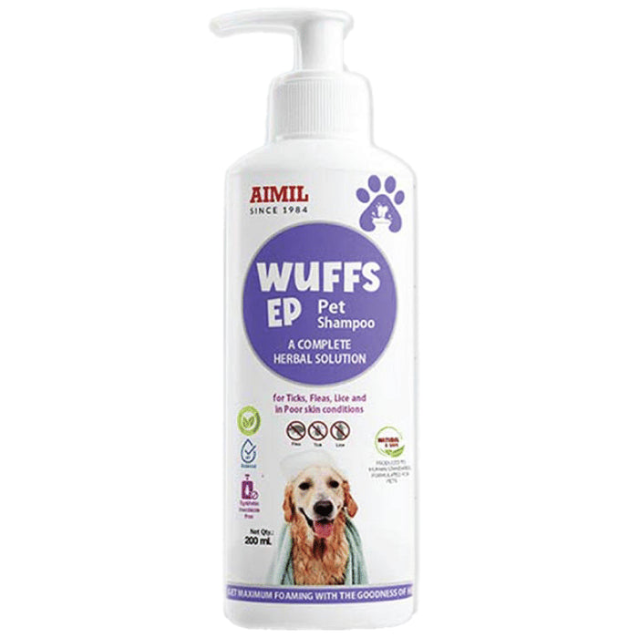 Aimil Pharmaceuticals Wuffs EP Pet Shampoo - Classic Derma