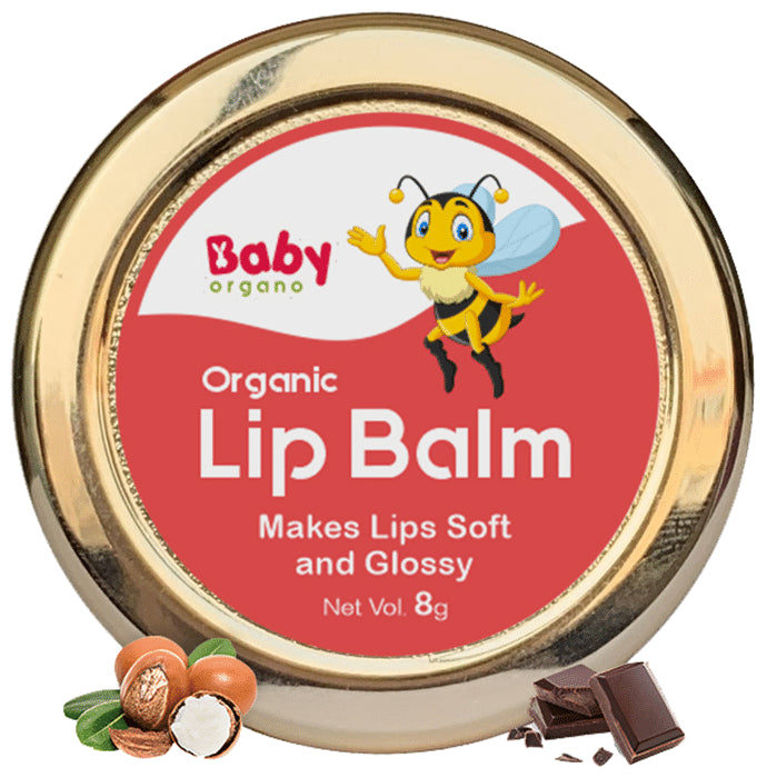 Baby Organo Organic Lip Balm Chocolate - Classic Derma