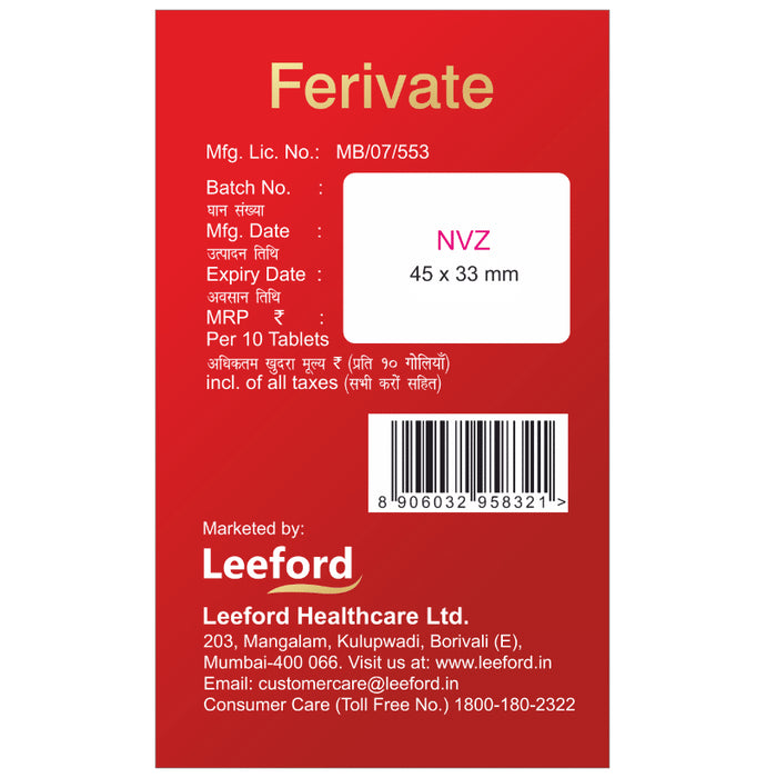 Ferivate Tablet