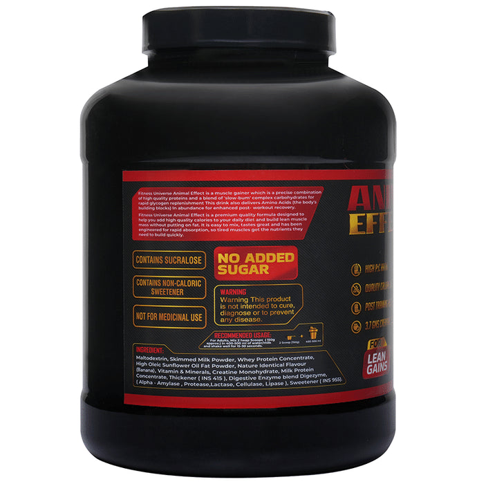Fitness Universe Animal Effect Muscle Gainer+ Chocolate