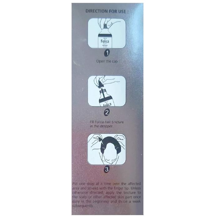 Folica Hair Tincture with Benzyl Nicotinate, Vitamin K & Salicylic Acid