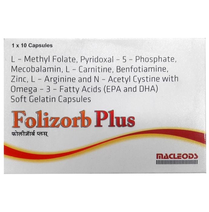 Folizorb Plus Soft Gelatin Capsule - Classic Derma